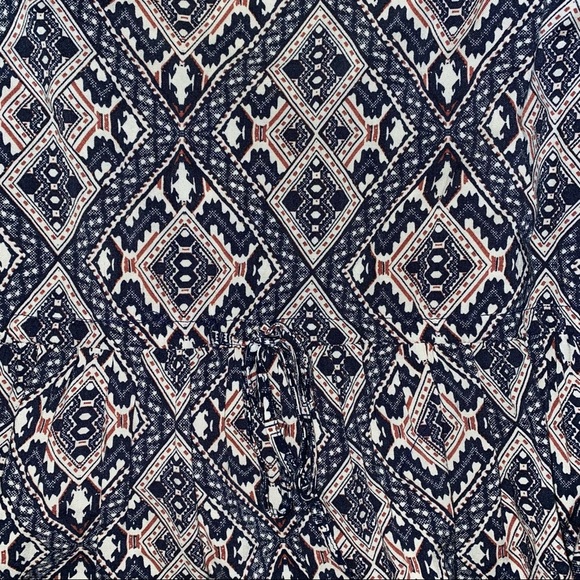 Francesca’s Blue Rain Bell Sleeve Mini Dress - Picture 8 of 10